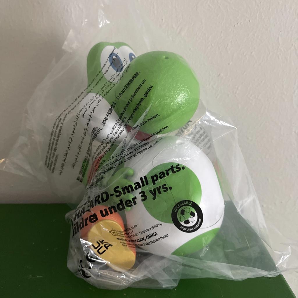 Yoshi Popcorn Emmer Bucket, Ophalen of Verzenden, Nieuw