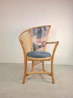 4x Vintage design stoelen Flechtatelier Schütz, Ophalen of Verzenden, Bruin, Leer