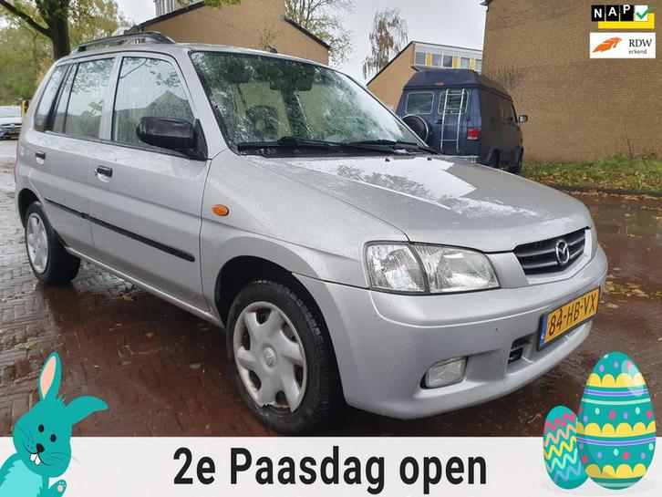 Mazda Demio AUTOMAAT / 5 deurs / leuke auto, Auto's, Mazda, Bedrijf, Te koop, Demio, Airbags, Centrale vergrendeling, Dakrails