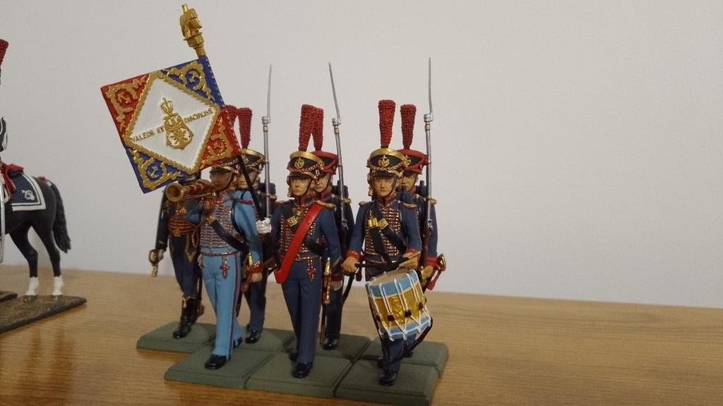 Verzameling van handgeschilderde tinnen soldaatjes, Hobby en Vrije tijd, Modelbouw | Figuren en Diorama's, Ophalen of Verzenden