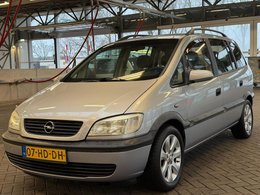 Opel Zafira 2.2-16V Comfort/Automaat/Elekt Raam/LMV/NAP, Auto's, Gebruikt, 4 cilinders, Zafira, 600 kg