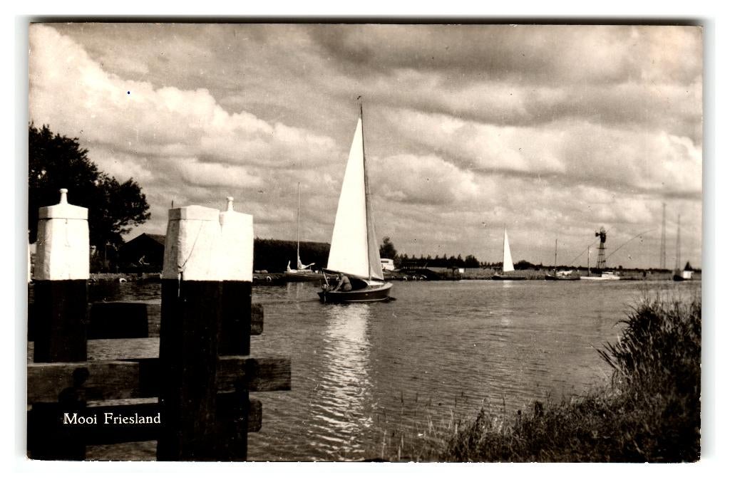 Wartena, Mooi Friesland, Verzenden, 1940 tot 1960, Gelopen, Friesland