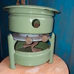 Brocante petroleumstel groen 🍀 bieden mag, Ophalen of Verzenden