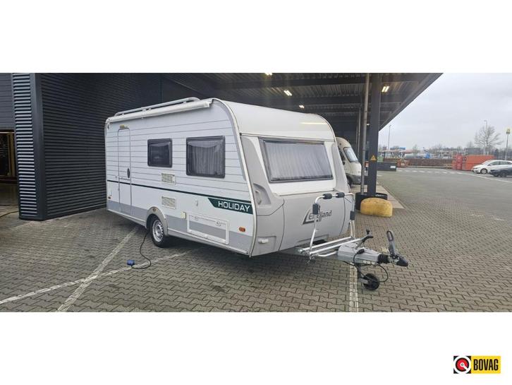 Eifelland Holiday 420 QD met fietsendrager en zakluifel, Caravans en Kamperen, Caravans, Bedrijf, tot en met 4, 1000 - 1250 kg