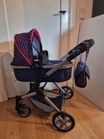 Poppenwagen met tas, Ophalen, Zo goed als nieuw, Babypop