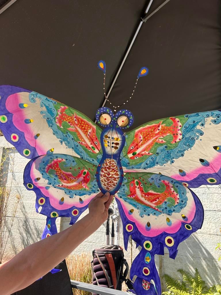 Chinese vlieger, Ophalen, Nieuw