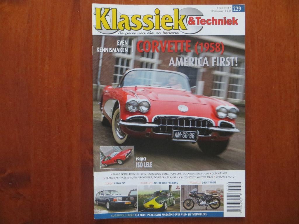 Klassiek & Techniek 229 Corvette (1958), Volvo 245, Ophalen of Verzenden, Nieuw, Volvo