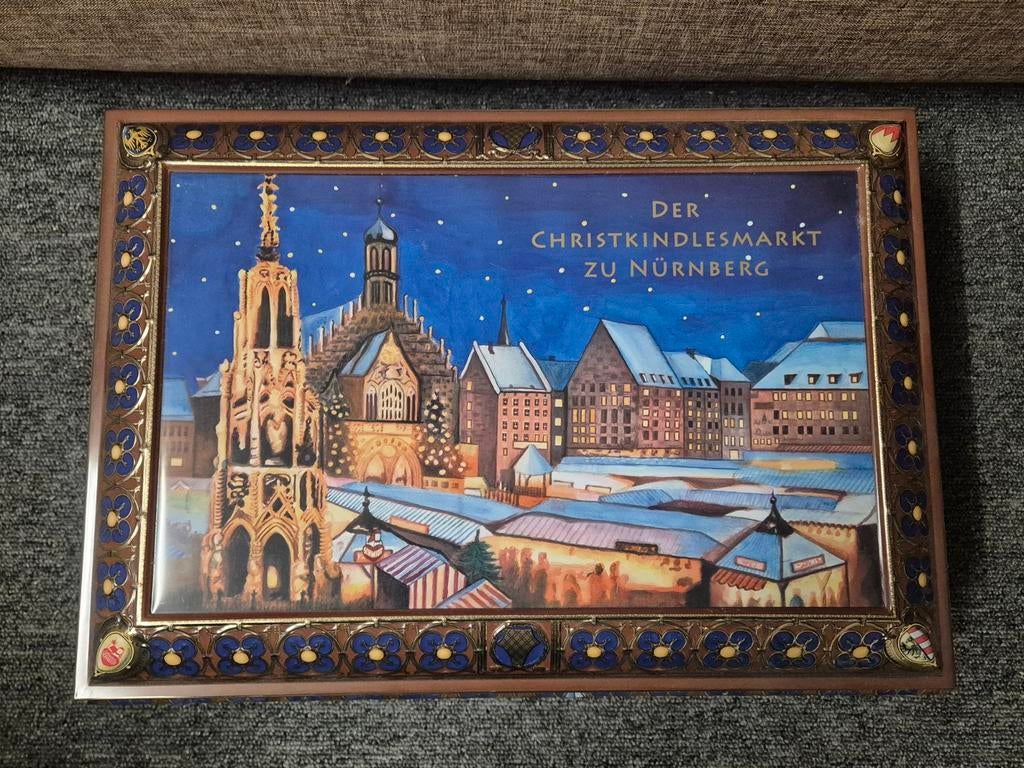 Lebkuchen Schmidt in kerstsfeer Nürnberg. Als nieuw, Antiek en Kunst, Ophalen of Verzenden