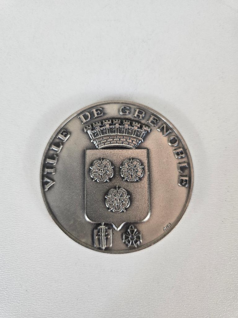 Penning FIA Grenoble 'Bronze FIA ED', Postzegels en Munten, Penningen en Medailles, Overige materialen, Ophalen of Verzenden