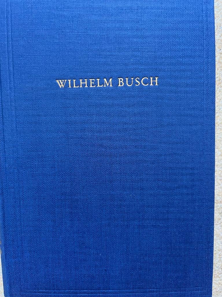 Boek 'Wilhelm Busch' uit 1959, Boeken, Gelezen, Kunst en Cultuur, Ophalen of Verzenden, Erwin Ackerknecht