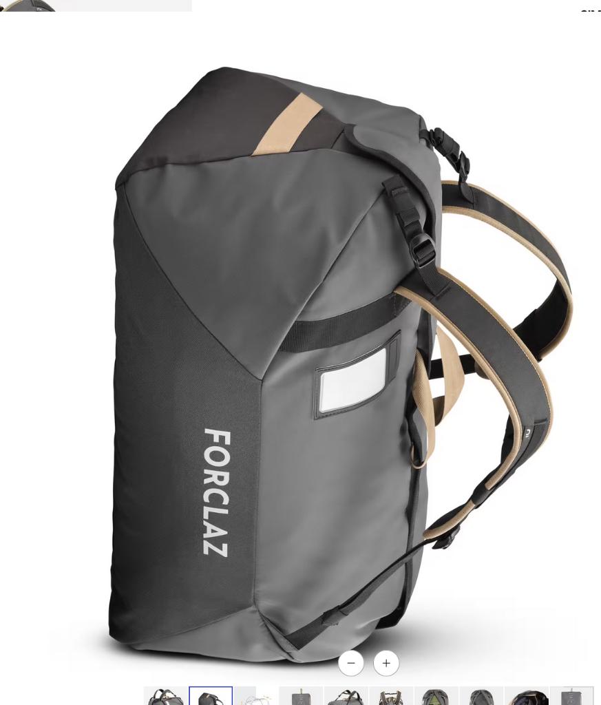 Forclaz Backpak 100L, Sport en Fitness, Bergsport en Wandelen, Ophalen of Verzenden, Gebruikt, Rugzak