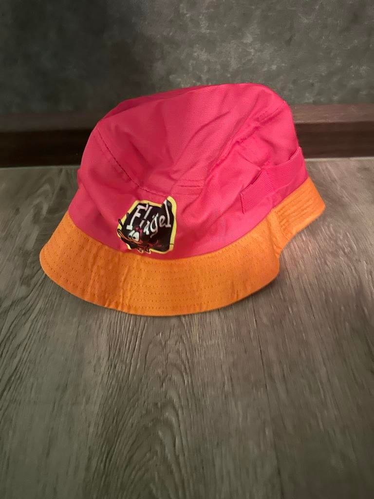 Nieuwe Flügel Bucket Hat - Roze/Oranje, Kleding | Dames, Ophalen of Verzenden, Nieuw, One size fits all, Hoed