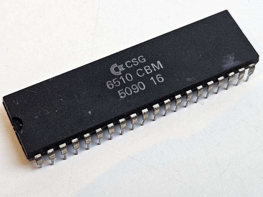Commodore 64 6510 CPU Processor 1990 Werkend Getest, Computers en Software, Vintage Computers, Verzenden, Commodore C 64