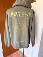 Moderne heren hoodie met print - Maat XL, Ophalen of Verzenden, Gedragen, Maat 56/58 (XL), Groen