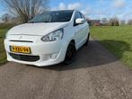 Mitsubishi Space Star 1.0 MPI 52KW 2014 Wit nw apk!, Auto's, Voorwielaandrijving, Wit, Origineel Nederlands, Bedrijf