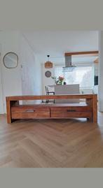 Teakhouten dressoir / TV meubel met lades, Huis en Inrichting, Gebruikt, 150 tot 200 cm, Teakhout, Ophalen of Verzenden