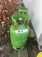 2 gasflessen Witkamp, Ophalen of Verzenden, Gebruikt, Witkamp