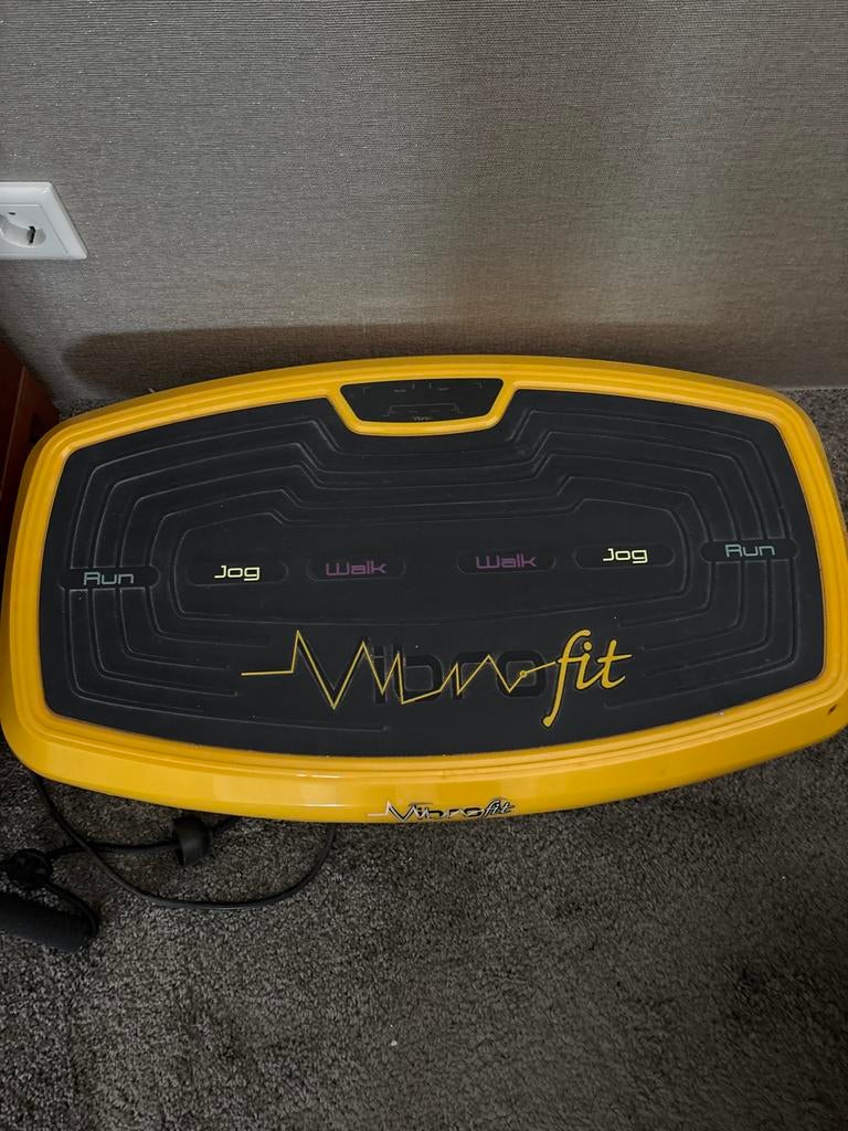 Vibrofit trilplaat - Zo goed als nieuw!, Sport en Fitness, Fitnessapparatuur, Ophalen, Kunststof, Trilplaat, Armen