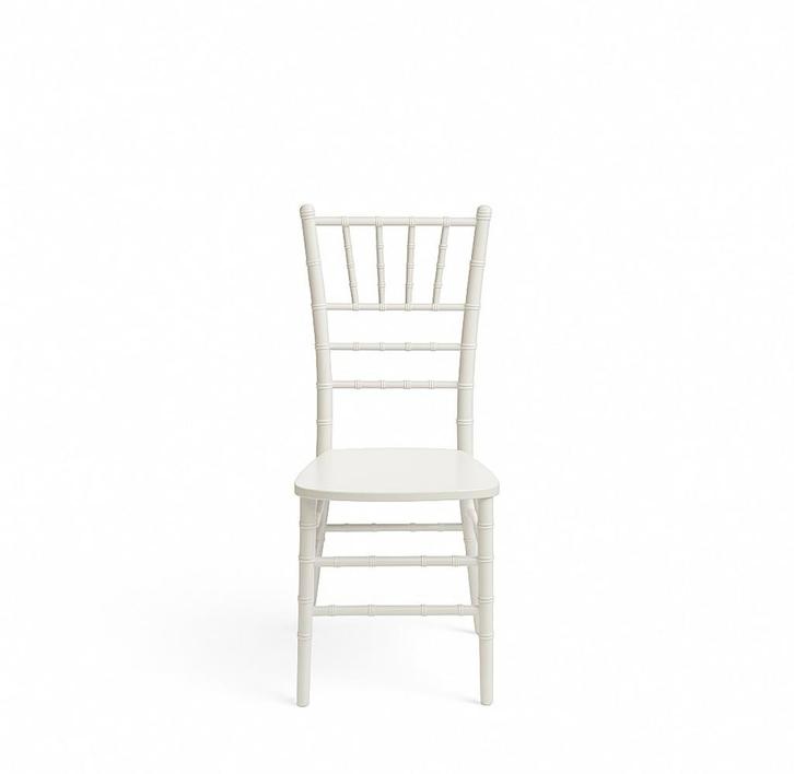 Witte Chiavari Stoel - Te huur, Hobby en Vrije tijd, Feestartikelen | Verhuur, Zo goed als nieuw, Ophalen