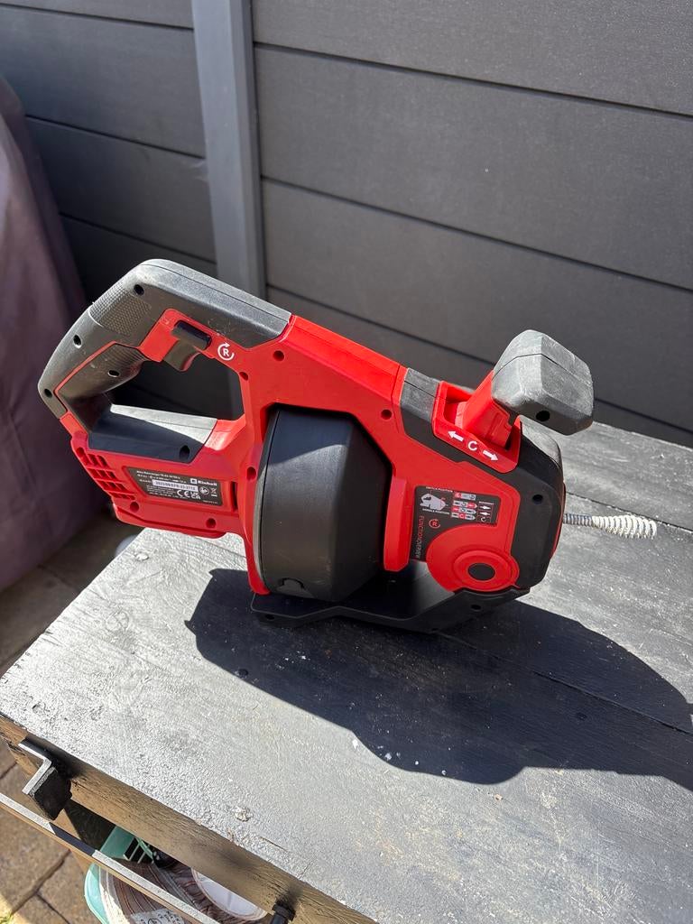 Einhell Rioolontstopper  eventueel met accu en lader, Ophalen of Verzenden, Zo goed als nieuw