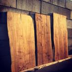 Echt houten boomstam tafels en planken uit voorraad, 1771sn, Nieuw, Ophalen of Verzenden, De houtsmid