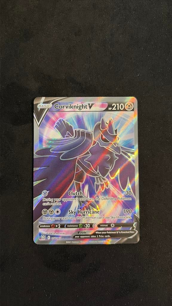 Corviknight V 156/163 Battle Styles, Ophalen of Verzenden, Zo goed als nieuw