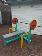 olympische bank, Ophalen, Gebruikt, Metaal, Borst