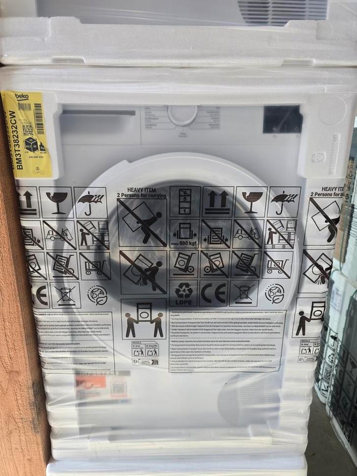Actie! Beko BM3T38232CW Warmtepompdroger - Van Andel Afhaalk, Witgoed en Apparatuur, Wasdrogers, Nieuw, Overige typen, Voorlader