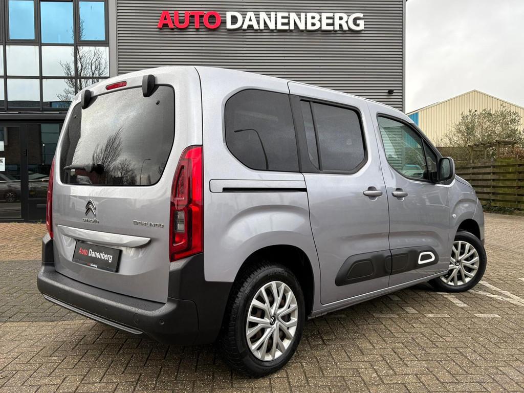 Citroen Berlingo 1.2 PureTech Shine PANO BOM-VOLL!12 M GARAN, Auto's, Voorwielaandrijving, Zwart, 1199 cc, Origineel Nederlands