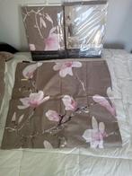 NIEUW,2 x 1 persoons luxe dekbedovertrek sets,BEDDINGHOUSE,, Ophalen, Eenpersoons, Beige, Dekbedovertrek