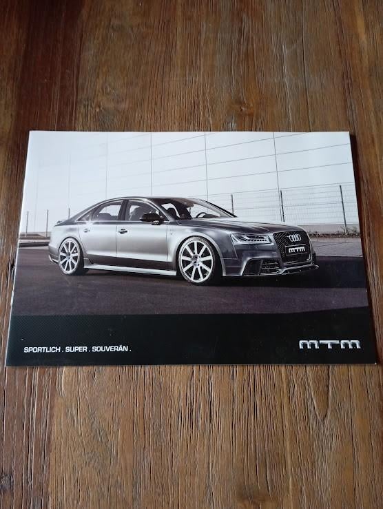 Audi MTM 2015 / 2016 8 pag., Verzenden, Zo goed als nieuw, Audi