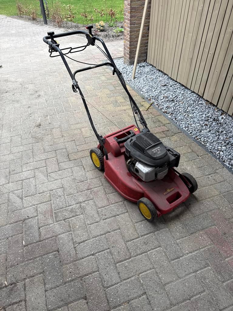 WOLF-Garten Benzine Grasmaaier met Honda Motor, Ophalen, Cirkelmaaier, Gebruikt, Benzine-grasmaaier