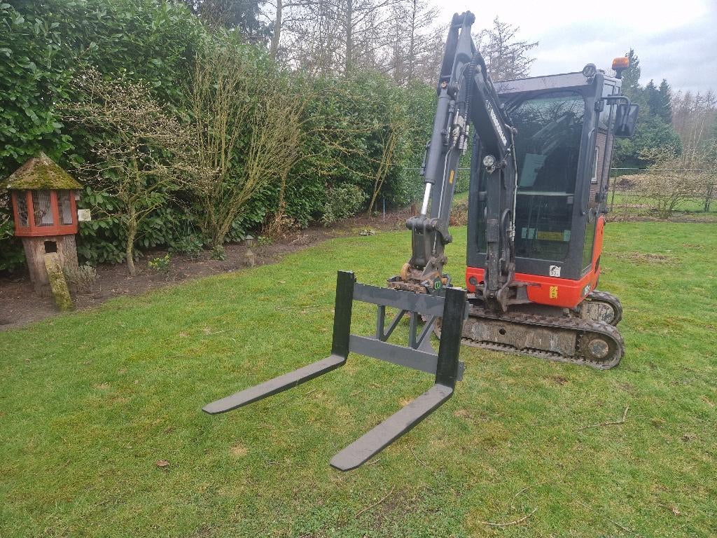 minigraver palletvorken met cw 05, Doe-het-zelf en Verbouw, Ophalen of Verzenden, Nieuw