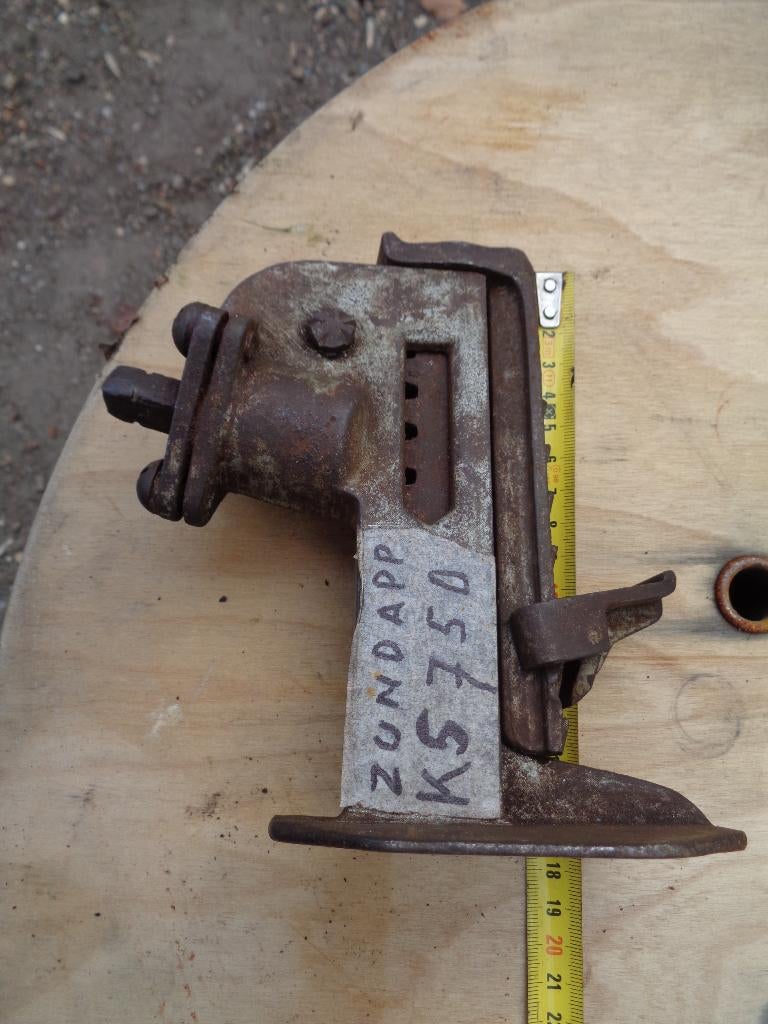 WO2 Zundapp KS750 of BMW R75 Sahara zijspan krik, Ophalen of Verzenden, Landmacht, Duitsland, Overige typen