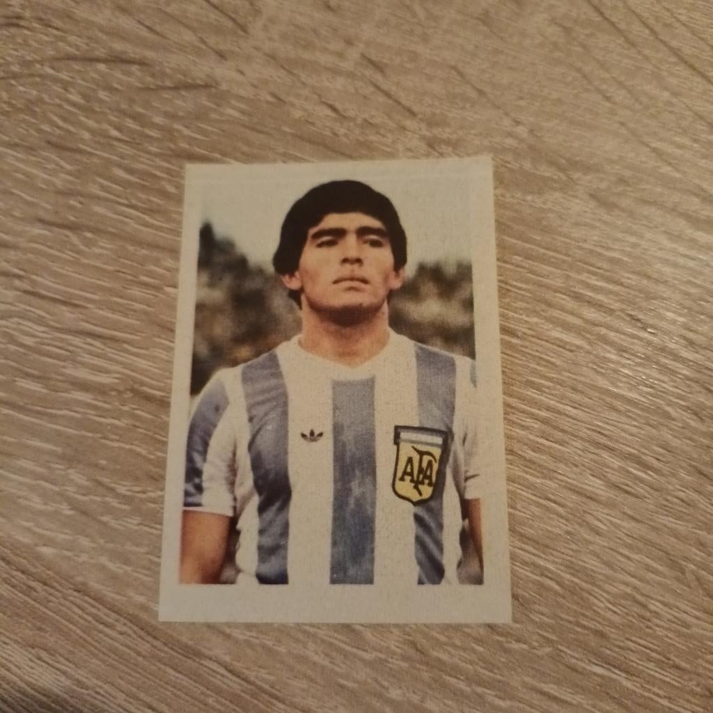 Diego Maradona Panini Sticker Argentinië, Ophalen of Verzenden
