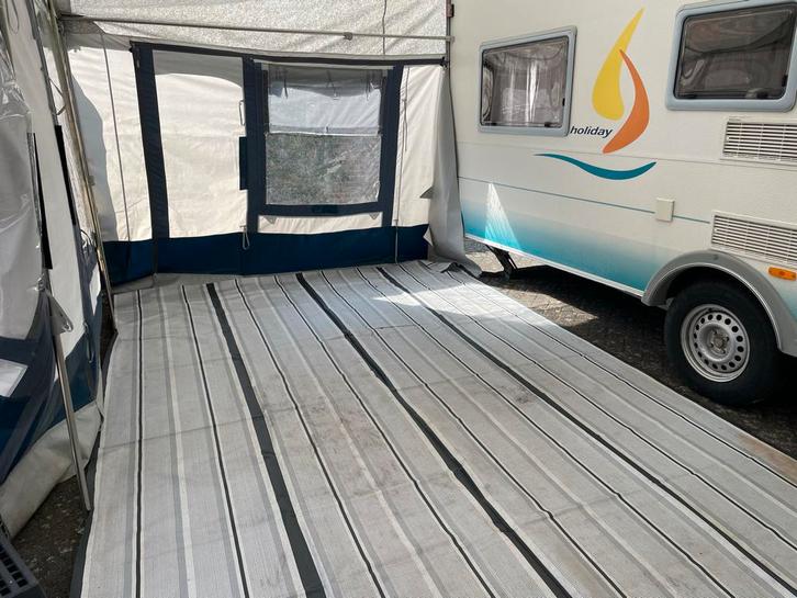 Groot tenttapijt, Caravans en Kamperen, Caravan accessoires, Gebruikt, Ophalen