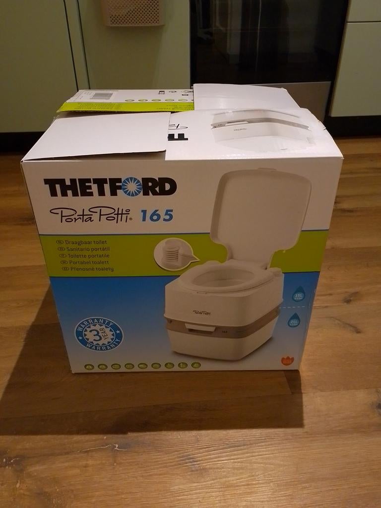 Thetford Porta Potti 165 draagbaar chemisch toilet, Ophalen