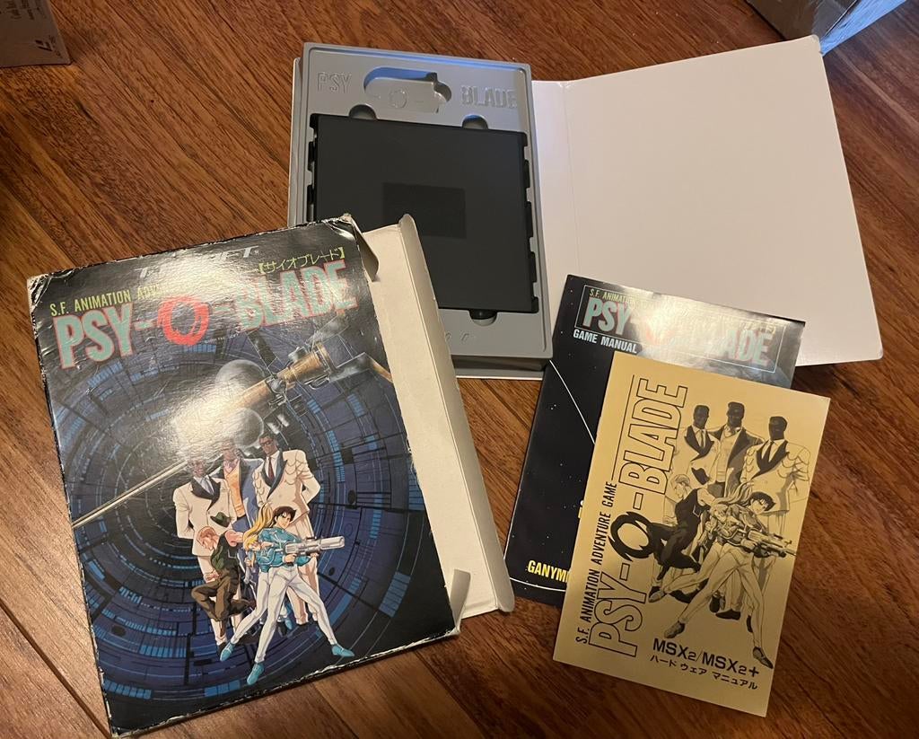 MSX Psy-O-Blade, Avontuur en Actie, 1 speler, Ophalen of Verzenden, Zo goed als nieuw