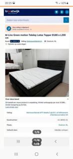 Nieuwe  topper 180x200, Ophalen, Wit, 180 cm, Nieuw