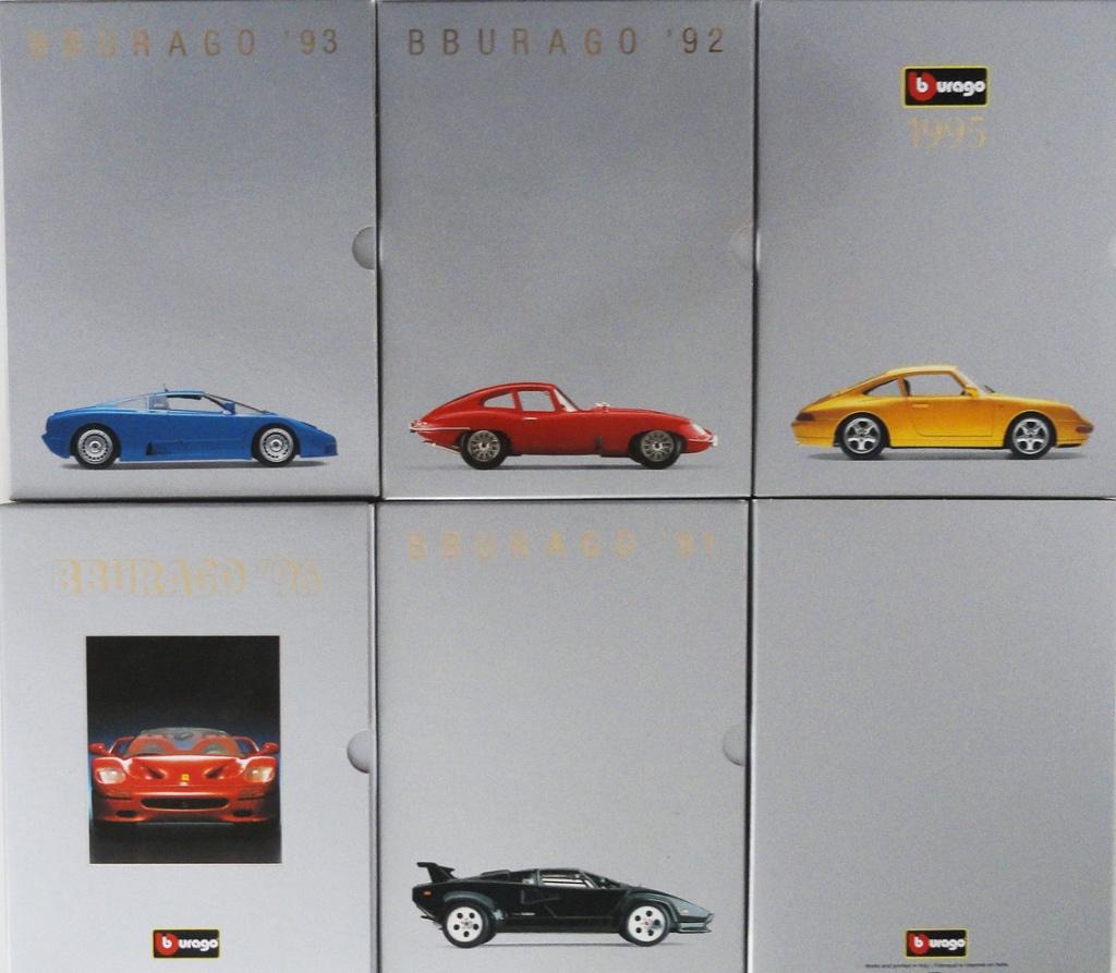 Bburago folders, catalogi, agenda's enz. - ruim 140 items, Ophalen of Verzenden, Bburago