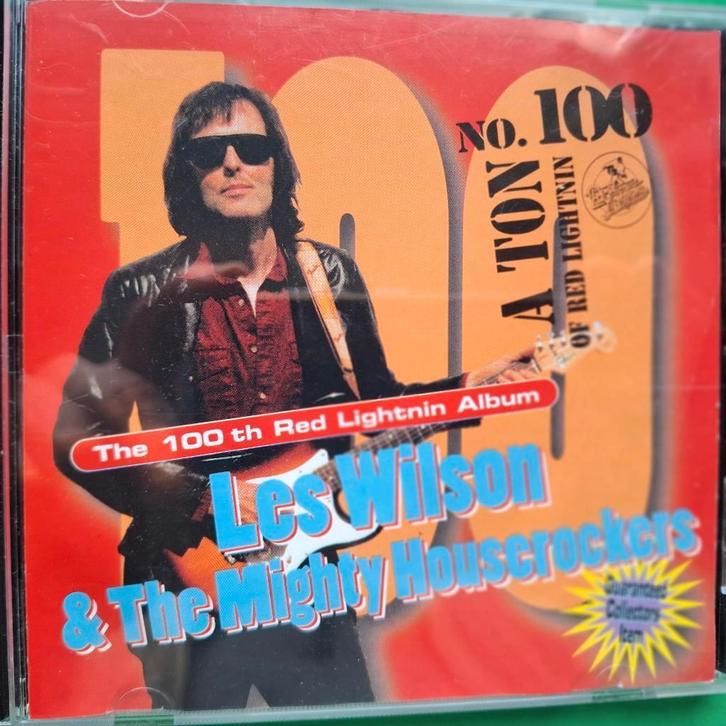 LEE WILSON & THE MIGHTY HOUSEROCKERS- LOOKING BACK, Cd's en Dvd's, Cd's | Jazz en Blues, Zo goed als nieuw, Blues, 1980 tot heden