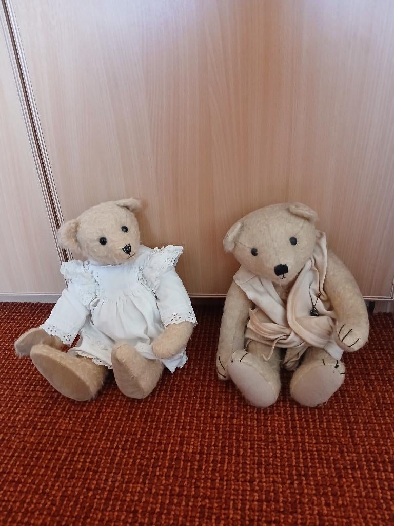 Beren handgemaakt, Verzamelen, Beren en Cherished Teddies, Ophalen of Verzenden, Zo goed als nieuw, Stoffen beer, Overige merken