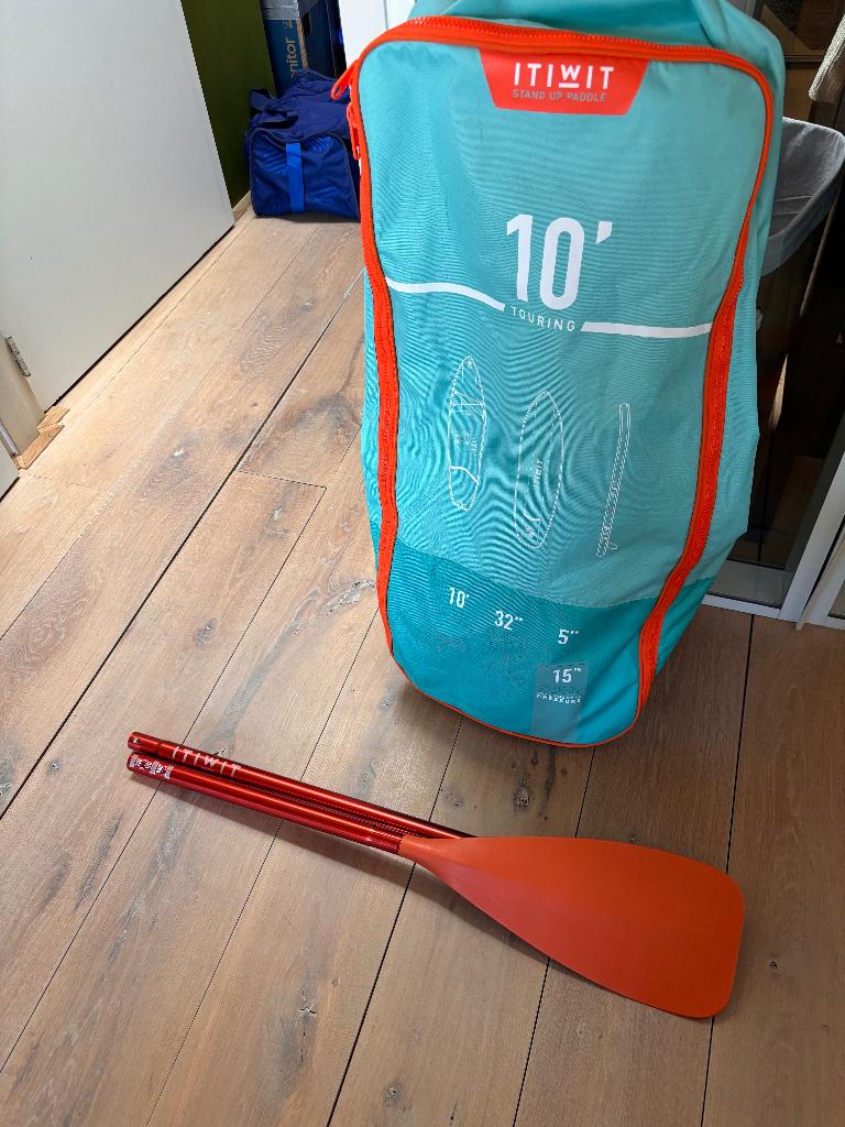 SUP BOARD Decathlon - Compleet in Breda, Watersport en Boten, Suppen, Ophalen, Zo goed als nieuw, SUP-accessoire