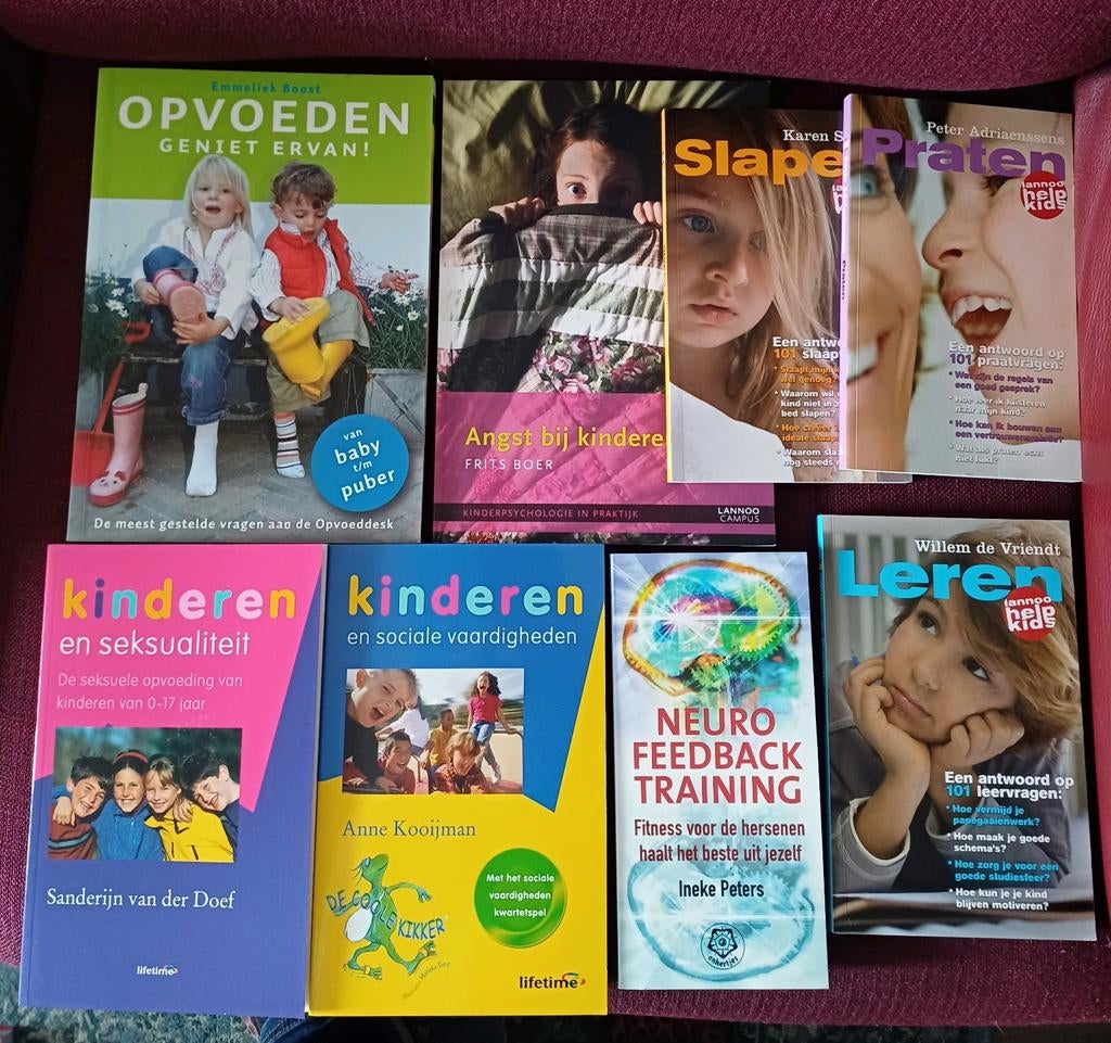 Pakket opvoed boeken, Ophalen, Zo goed als nieuw, Zwangerschap en Bevalling