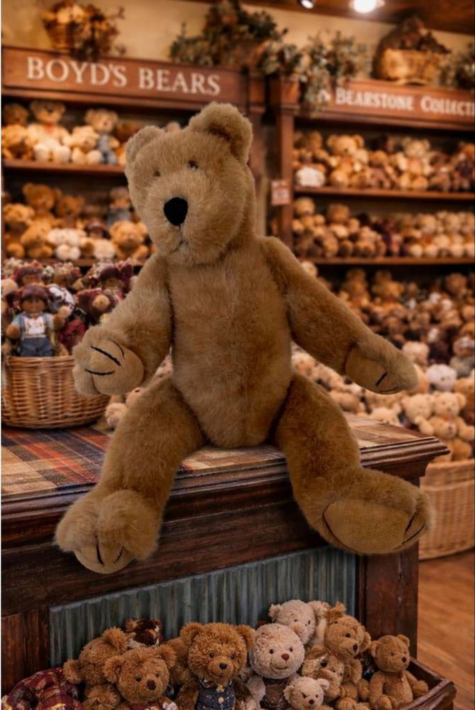 Boyds Bears knuffelbeer 42cm, Ophalen of Verzenden, Zo goed als nieuw, Beer