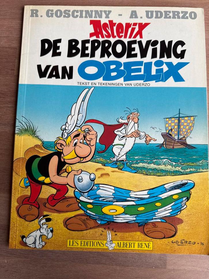 Asterix: De Beproeving van Obelix, Boeken, Stripboeken, Zo goed als nieuw, Eén stripboek, Ophalen of Verzenden
