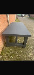 Stoere hardhouten buiten tafel!, Ophalen, Gebruikt, Rechthoekig, Hout