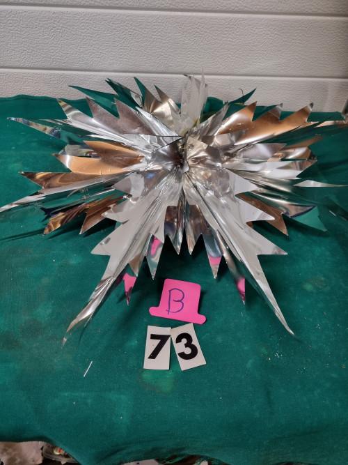 ster zilverkleurig vintage [b73], Diversen, Kerst, Ophalen of Verzenden, 'T Olde Gre-j, Info@toldegrej.nl, Endepoelstraat 20f Didam