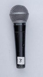 Shure SM58 microfoon (3), Muziek en Instrumenten, Microfoons, Ophalen of Verzenden, Gebruikt, Zangmicrofoon