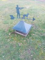 Mooie schoorsteenkap met windwijzer, Ophalen, Zo goed als nieuw, Hout, Houtkachel